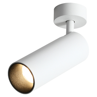 明装射灯led天花灯单头家用可调角度防眩光客厅卧室吸顶无主灯