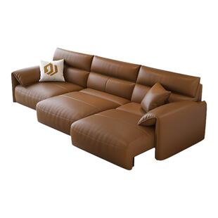 政府补贴DDC电动多功能沙发客厅2025新款大象耳朵真皮两用沙发床