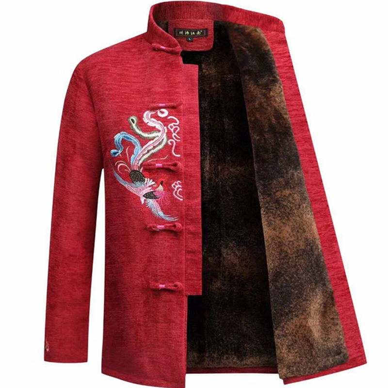 情侣装唐装男女套装中老年过寿生日爷爷奶奶婚礼服老人秋冬装外套