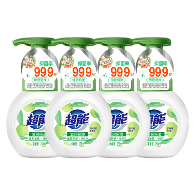 超能洗手液泡沫抑菌滋润保湿