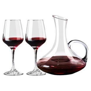 红酒杯套装家用醒酒器大号高脚杯轻奢高档勃艮第水晶葡萄酒杯子