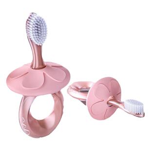 婴儿儿童牙刷纳米硅胶牙刷0-1-2-3-6岁以上一岁半宝宝乳牙刷软毛