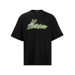 we 11 done男女同款经典logo全棉短袖T恤男女春夏2026年新品XY