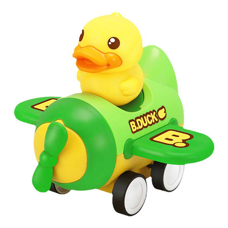 B.Duck小黄鸭惯性回力小汽车玩具