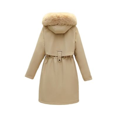 大码200斤新款加绒加厚派克服