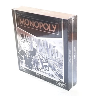 大富翁 monopoly银色大富翁桌游益智英文版玩具