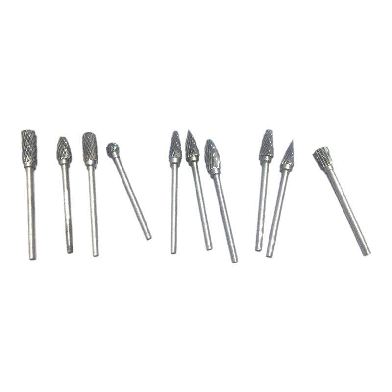 硬质合金旋转锉刀金属打磨头刀钨钢木工雕刻铣刀不锈钢开槽3*6mm