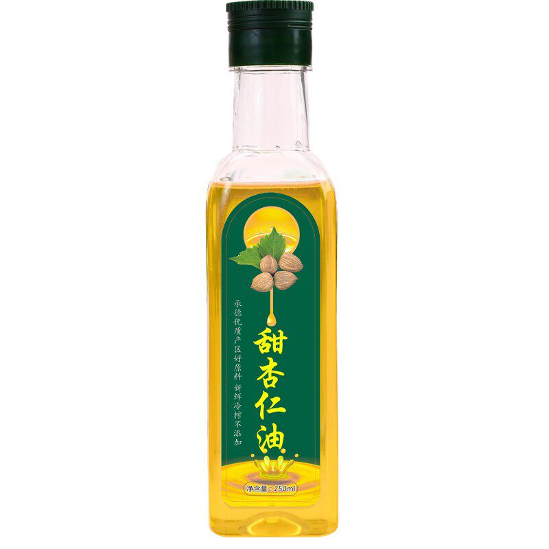甜杏仁油野生山杏仁纯植物精华油基底精油