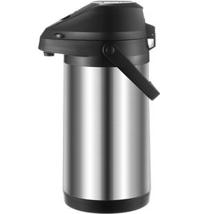 气压式热水瓶家用大容量保温壶不锈钢内胆外壳按压式暖水壶开水瓶