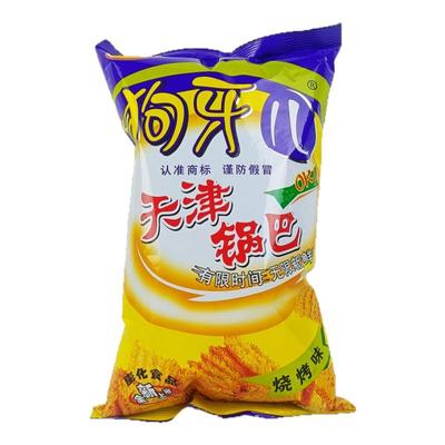 狗牙儿天津锅巴90g烧烤味