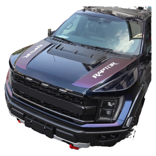 九候适用17-23款新猛禽改装车头机盖个性贴纸引擎盖装饰车身拉花