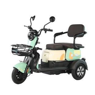 电动三轮车家用小型亲子女士接送孩子电瓶车老年人代步三轮电动车