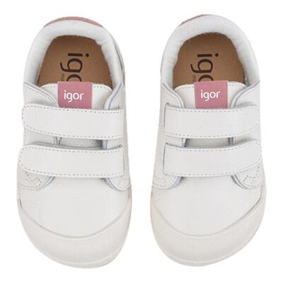 7Z 补Little西班牙IGOR FW25秋冬儿童双粘扣运动鞋休闲鞋小白鞋