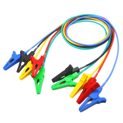 全封闭测试线夹鳄鱼夹安全大电流