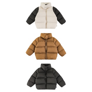 幼悠男童95白鸭绒无胆防绒羽绒服冬季加厚保暖儿童面包服蓬松外套