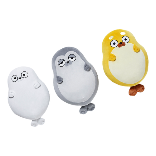 SEALOOK海豹看看毛绒玩偶居家抱枕 LINE FRIENDS连我朋友