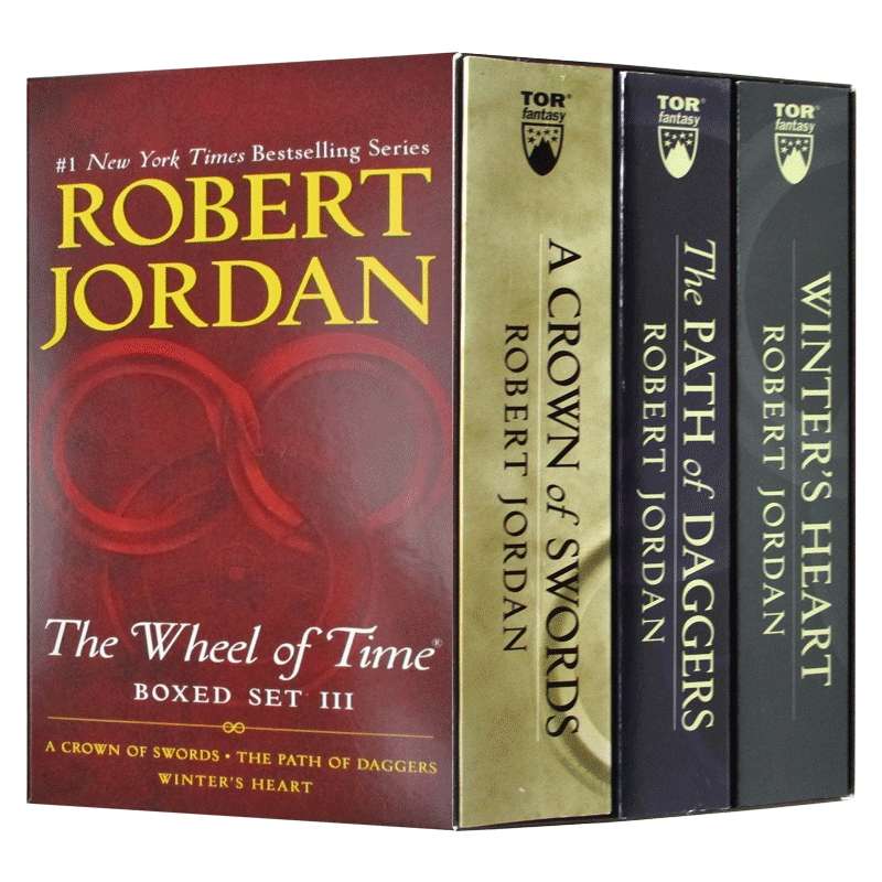 时间之轮7-9册盒装 英文原版小说 The Wheel of Time Premium Boxed Set III经典奇幻文学 罗伯特乔丹 Robert Jordan 英文版英语书