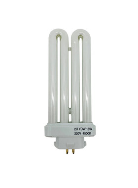 孩视宝冠雅通用型灯管YDW13-2U方四针13W15W18W台灯护眼荧光源4针