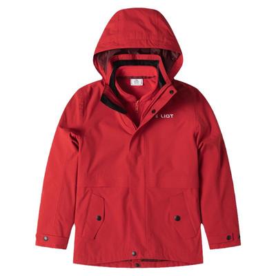 伯希和儿童防风防水三合一冲锋衣