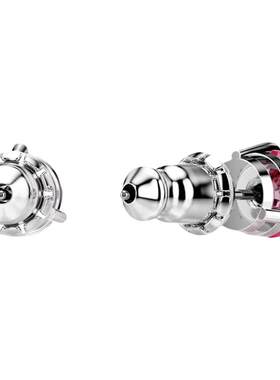 【自营】Swarovski/施华洛世奇圆形水晶设计女士耳钉耳饰5717577