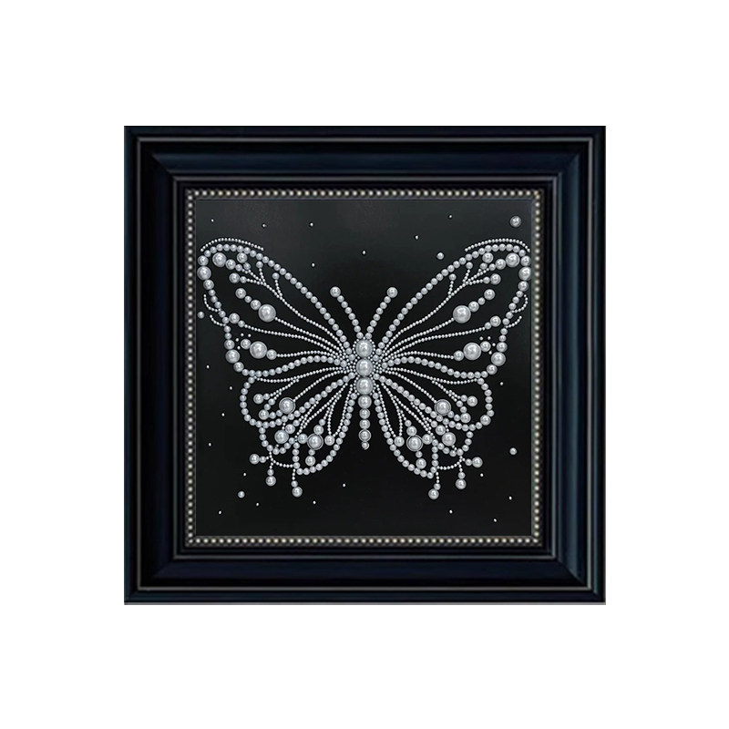 雅调中古高级感珍珠画diy材料包