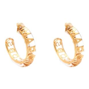【新年特惠】MARC JACOBS/莫杰 MJ 镂空字母设计感耳钉饰精致饰品