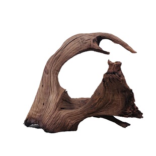 爬宠造景木摆件鱼缸鬃狮蜥蜴攀爬守宫晒背台躲避天然沙缸紫柚枯木