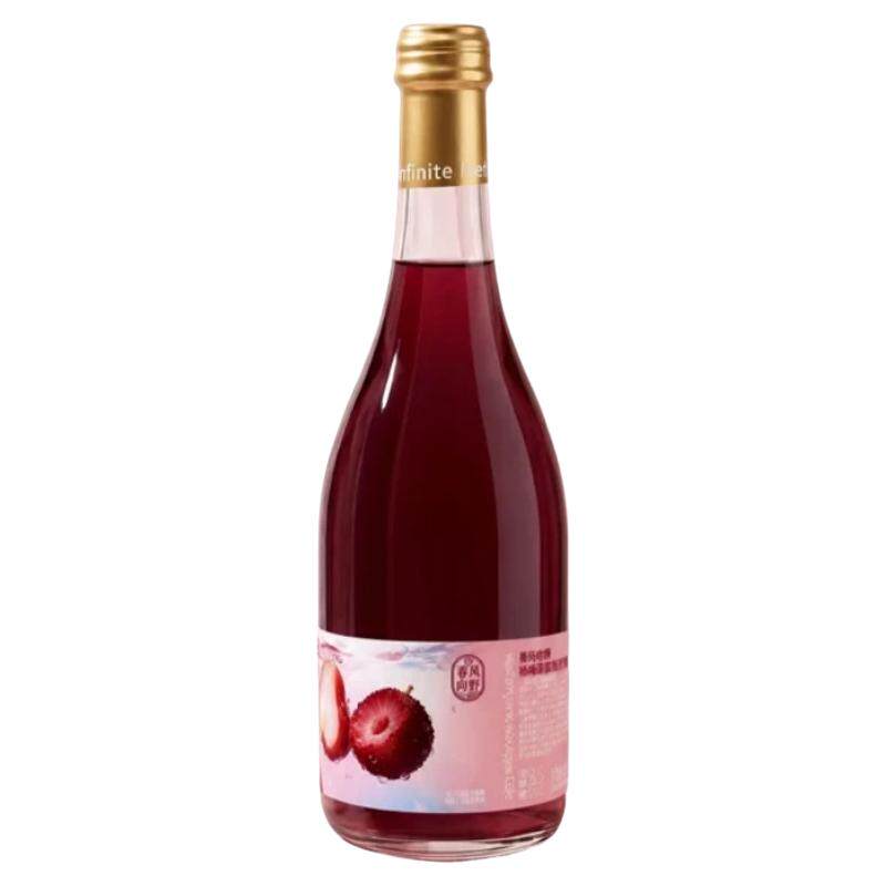 新零旗下春风向野杨梅莲雾西打果酒500ml 低度微醺小酌清爽好果味