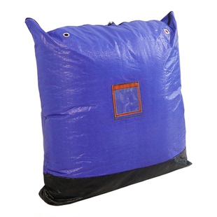 奕澜定制中通圆通韵达快递拉链帆布袋防水物流中转袋编织袋打包袋