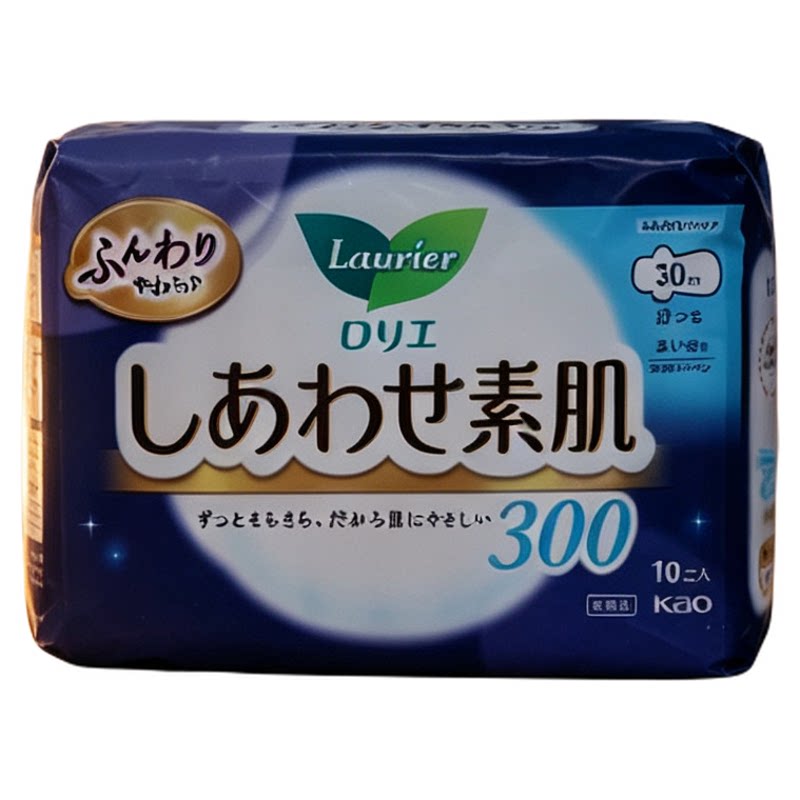 日本花王夜用卫生巾姨妈巾300mm