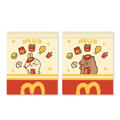 创意卡皮巴拉水豚车载垃圾袋家用背贴清洁袋可粘贴学生宿舍课桌用