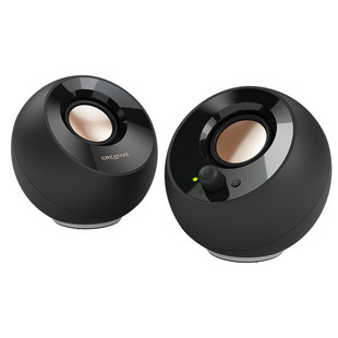 创新Pebble SE迷你小音响RGB灯光游戏电竞桌面台式电脑笔记本音箱