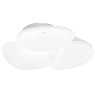 松下吸顶灯全光谱护眼现代简约云朵奶油风卧室餐厅客厅灯具套餐