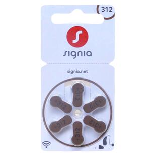 德国进口电池A312助听器电池S312西嘉signia电子PR41瑞声达斯达克