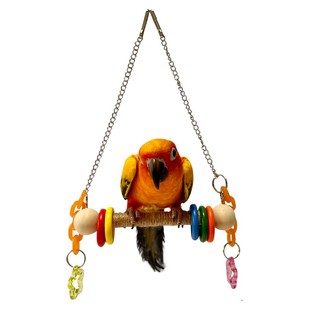 鹦鹉爬梯秋千吊环虎皮牡丹玄风鹦鹉吊桥磨嘴爪棒鸟笼装饰鹦鹉玩具