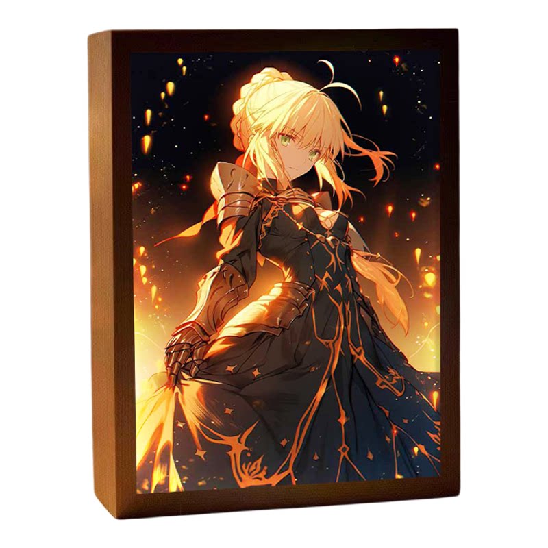 fate命运之夜saber吾王动漫挂件/文具