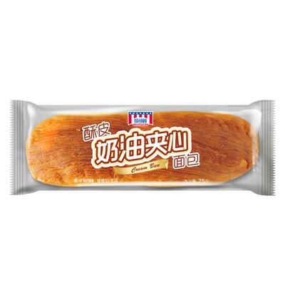 曼可顿夹心面包酥皮奶油夹馅早餐