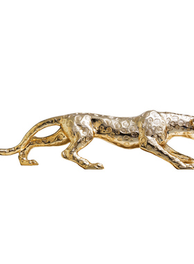 创意摆件桌面金钱豹招财