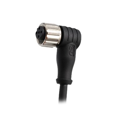 工业连接器M12 PCB板端式A-CODE 17P金属螺丝防水IP67公母插接头