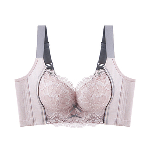 黛安芬小胸聚拢内衣女调整型文胸塑形收副乳防下垂五排扣胸罩套装