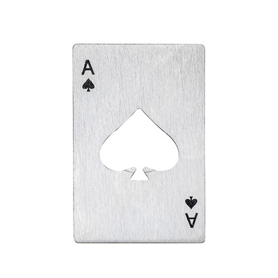 扑克牌开瓶器卡片式啤酒起子创意