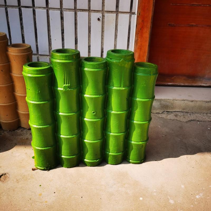 水泥仿木桩 树纹柱新农村公园草坪围栏仿树桩路沿石水泥仿木桩