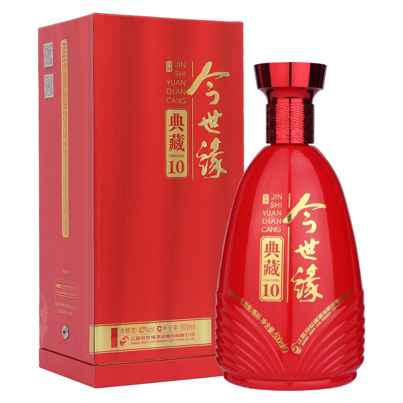 今世缘典藏10年喜酒500ml