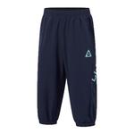 李宁儿童装男童速干弹力运动七分裤2025夏季新品轻薄透气凉爽百搭