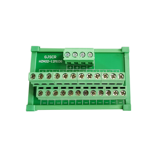 导轨式分线端子台一进多出12进12出接线端子排 电源分线器HZA HZC