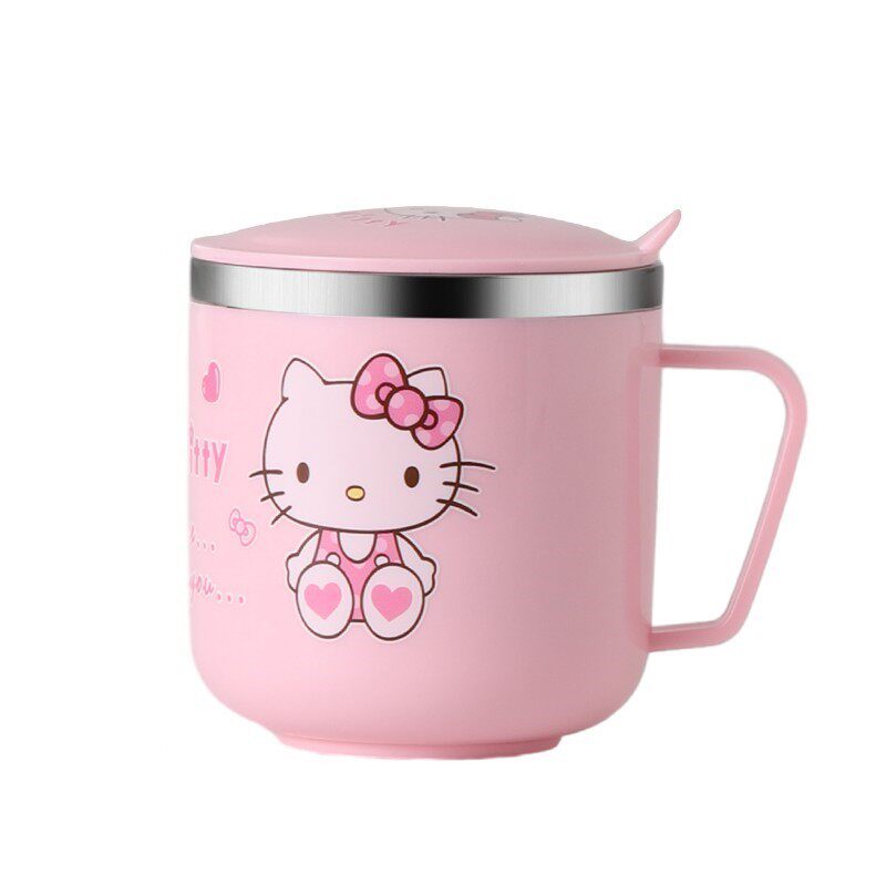 儿童水杯316不锈钢卡通喝水杯