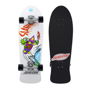 Carver陆地冲浪板「朋克米奇」Santa Cruz板面 C5支架diy陆冲板