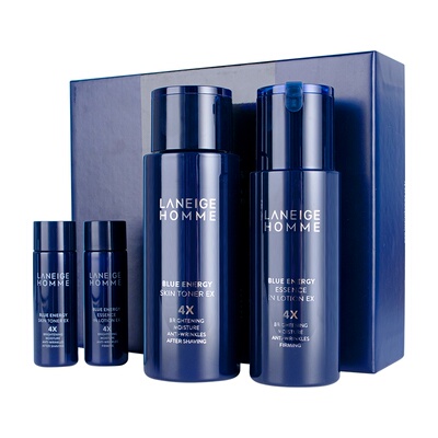 兰芝深海焕能舒润男士水乳套装护肤套盒补水保湿 男生清爽不油腻