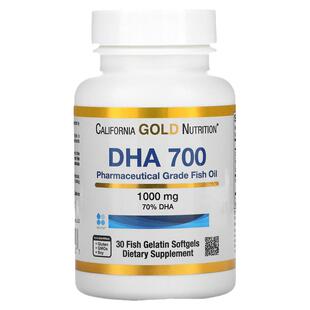CGN美国进口加州黄金DHA700浓缩深海鱼油6倍高DHA学生备考记忆力