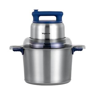 力果绞肉机新款大功率电动打蒜泥肉泥云吞馅商用大容量肉丸打浆机